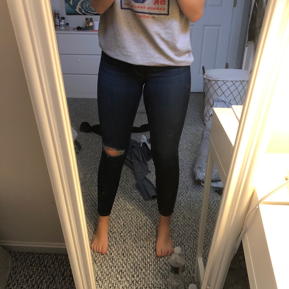 Dark wash jeans